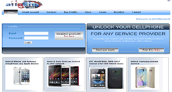 Desktop Screenshot of allgsmunlock.com